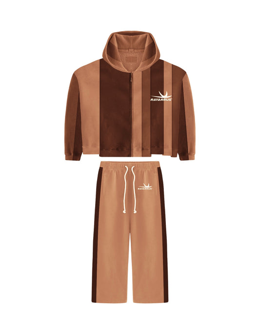 Earned Stripes sweatsuit (BEEF)