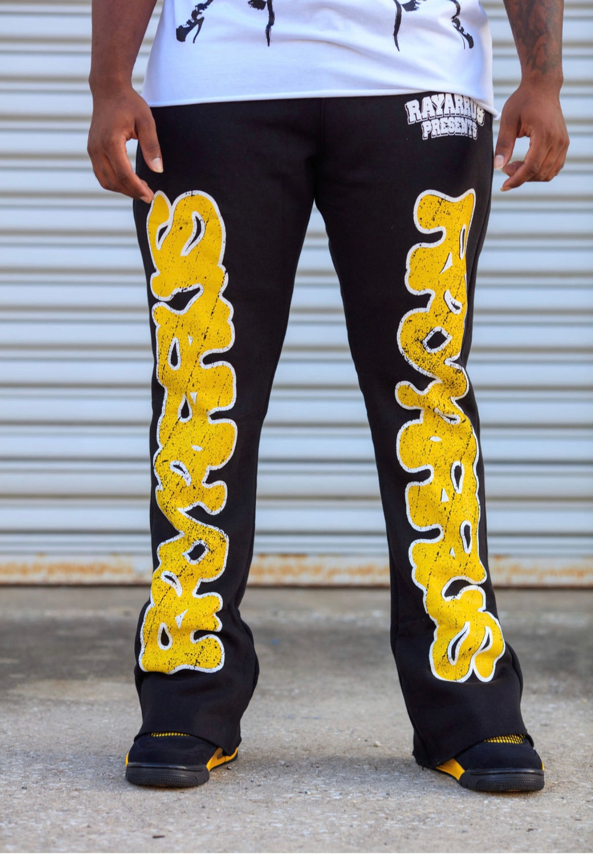 NIGHT CLUB FLARES (YELLOW)