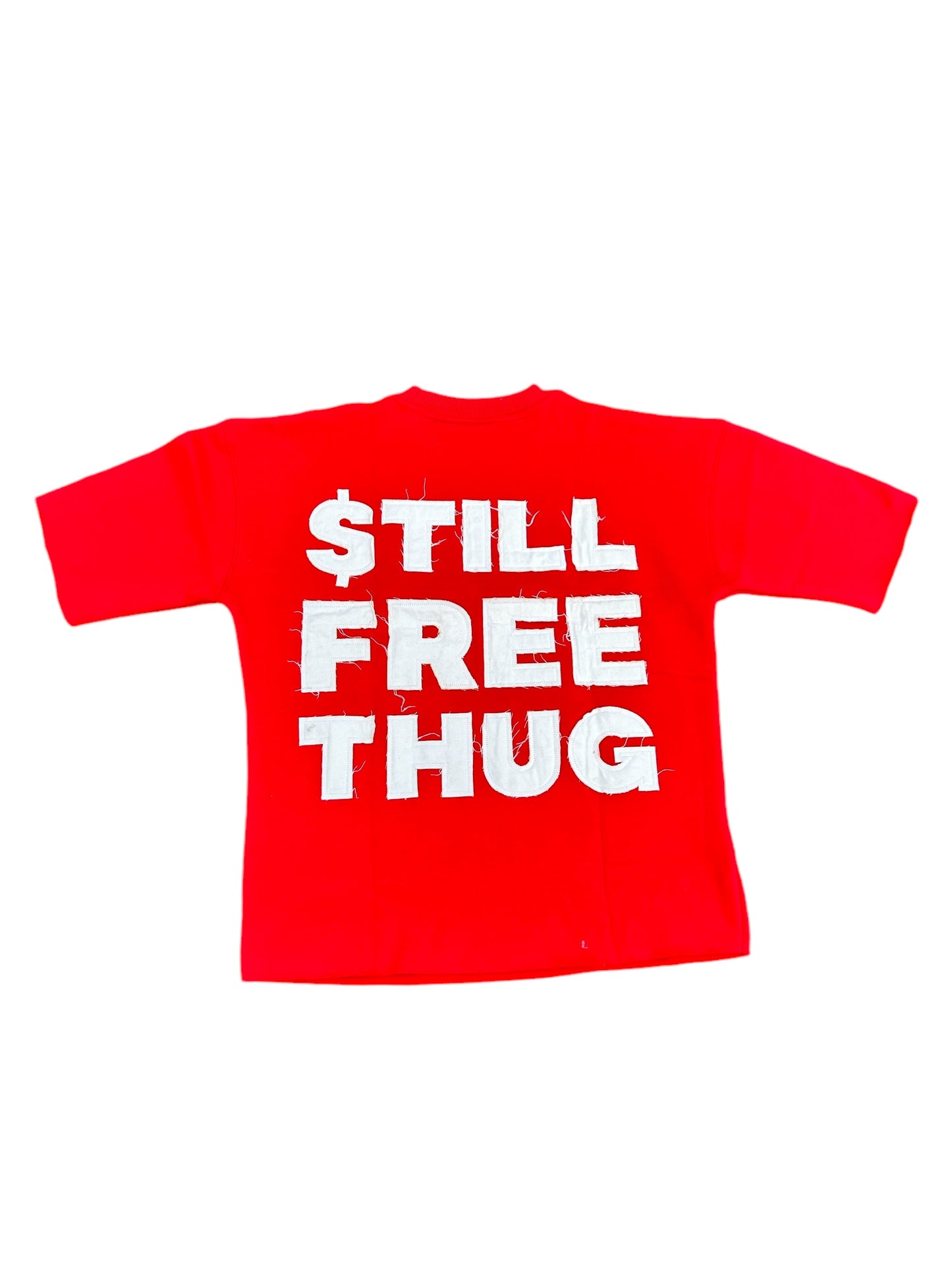 FREE THUG THICK TEE (RED)