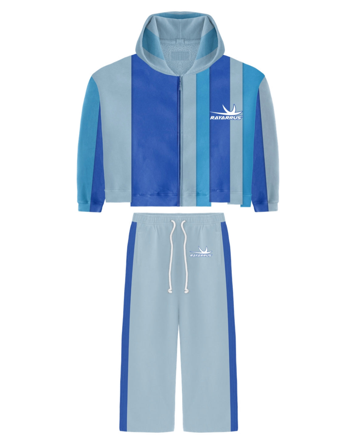 Earned stripes sweatsuit (BLUE)