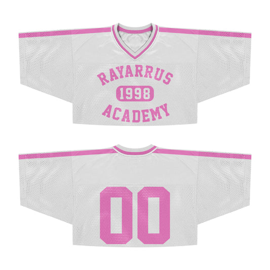 Football jersey Crop Top (Pink)