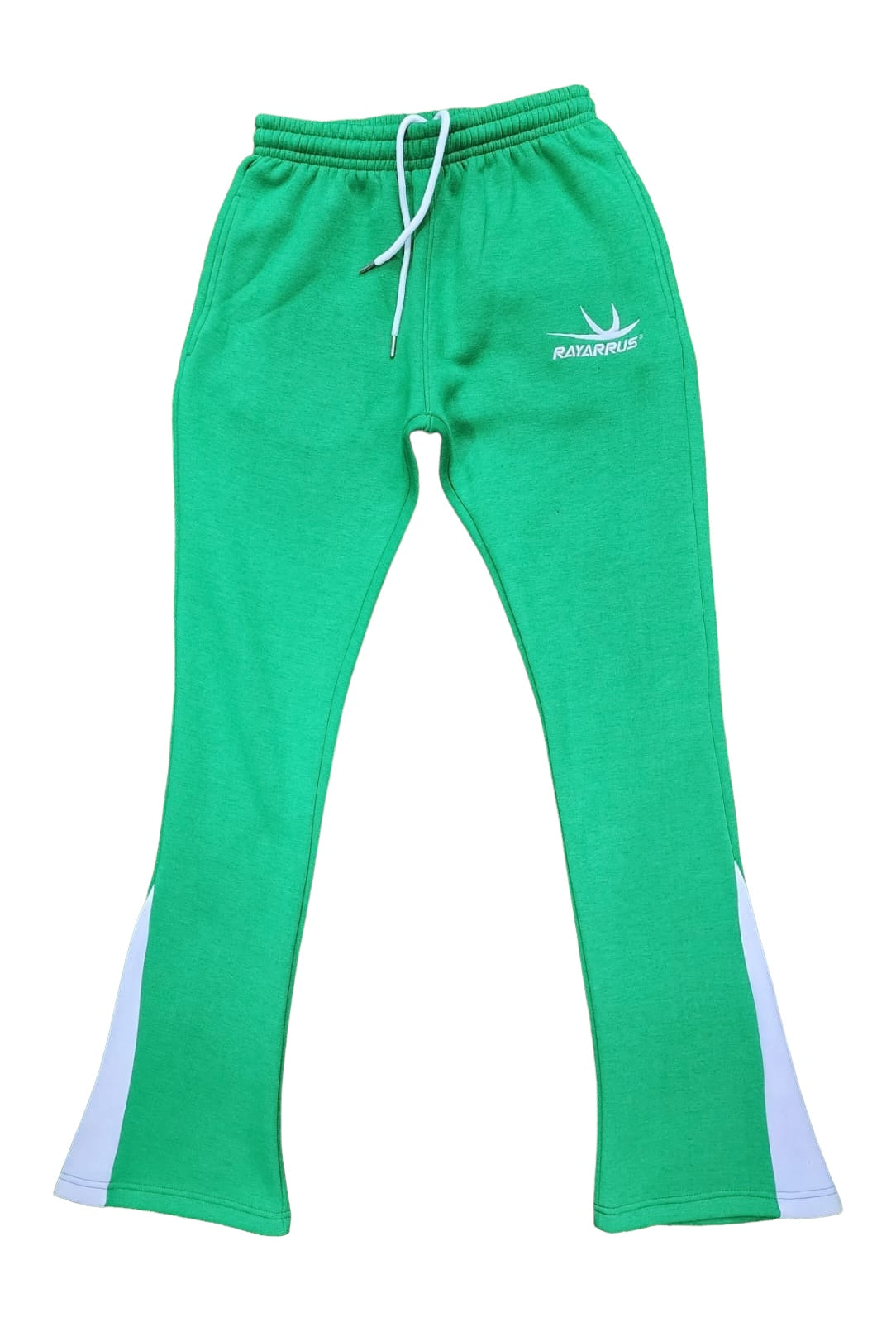 LOGO FLARE PANTS (GREEN)