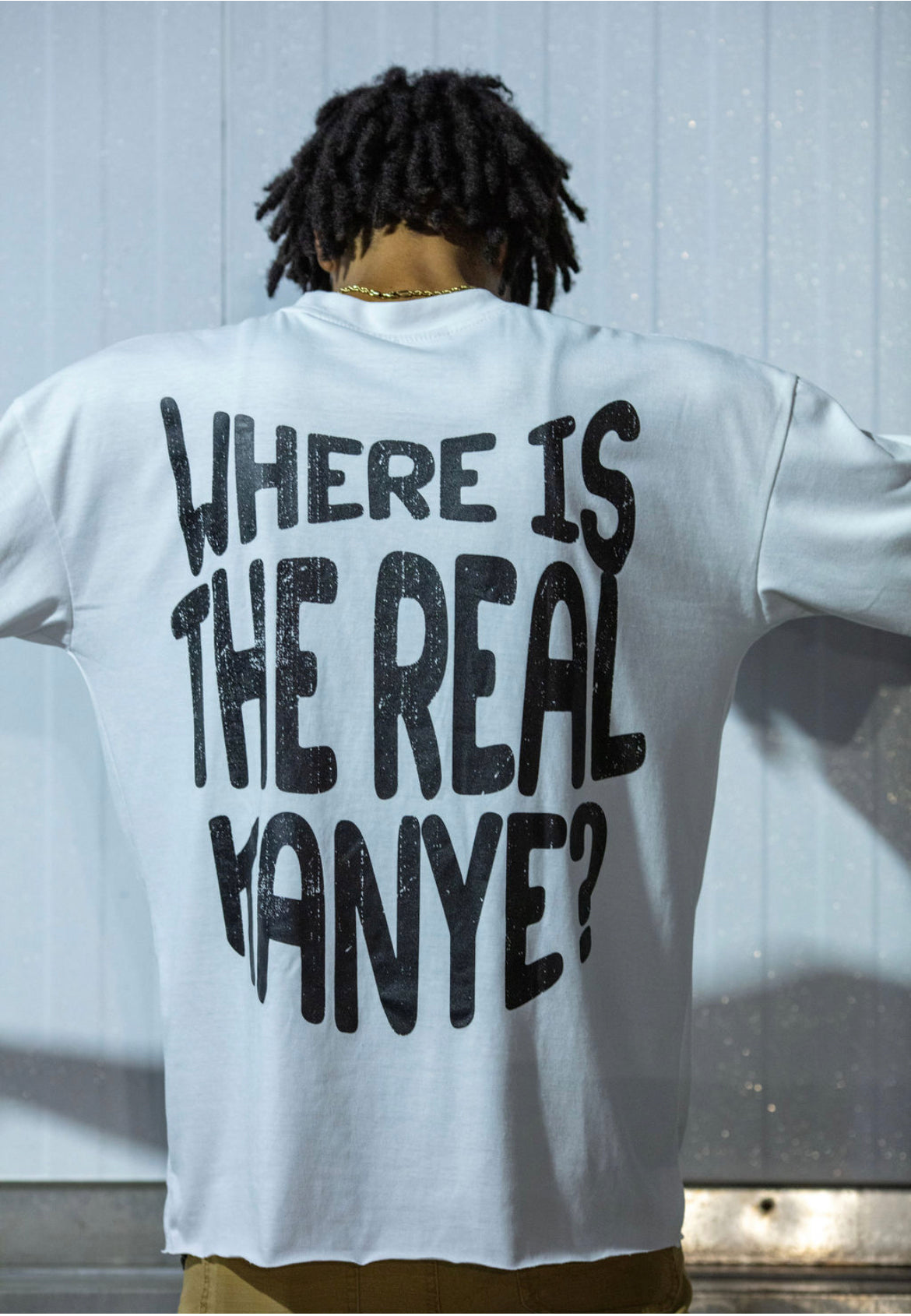 WHERE’S KANYE TEE (WHITE)