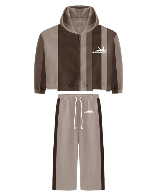 Earned Stripes sweatsuit (BEEF)