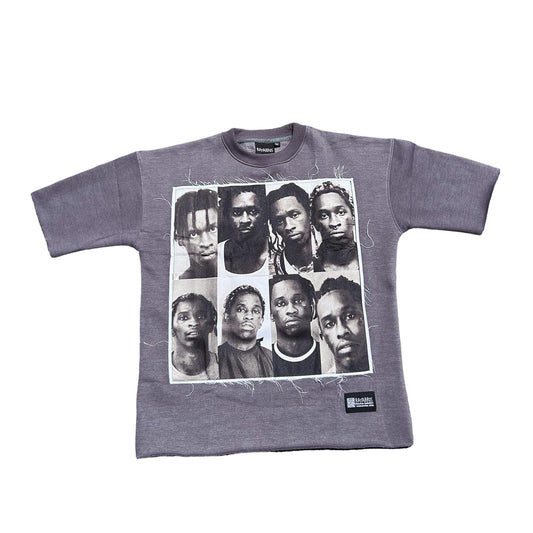 FREE THUG THICK TEE (GREY)